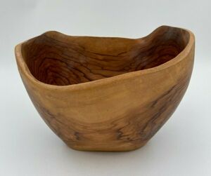 Coupe de forme libre en bois avec couvert 1970 st paul