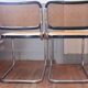 Pair of chairs cesca B32 Marcel Breuer black Gavina
