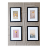 Set of 4 original framed paintings