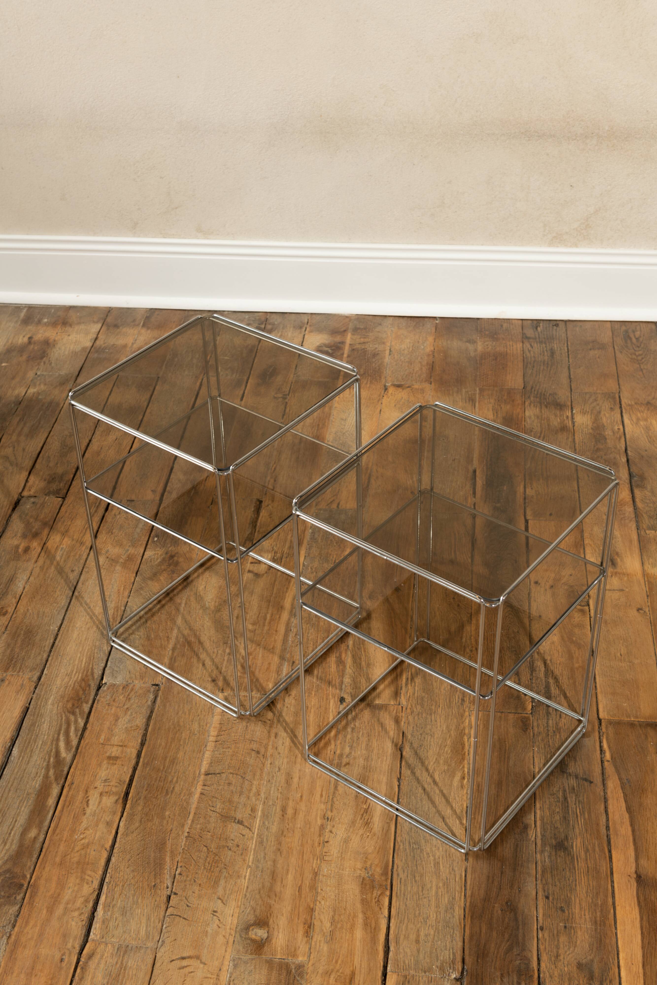 Pair of sofa ends by Max Sauze