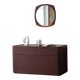 Commode italienne vintage en wengé – design 1970/80