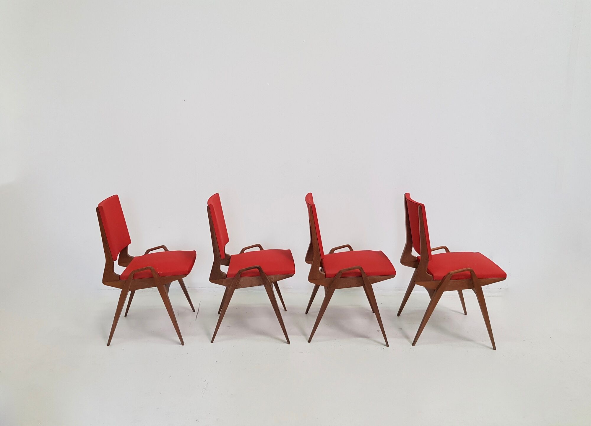 Suite of 4 chairs from Maurice Pre  1950