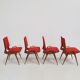 Suite of 4 chairs from Maurice Pre  1950