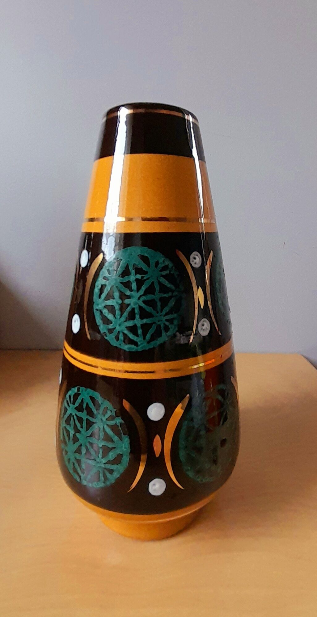 Vase scheurich 70s Christmas