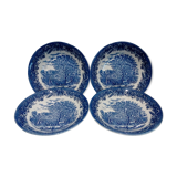 Set of 4 Churchill hollow plates