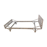 Vintage rattan bed one place