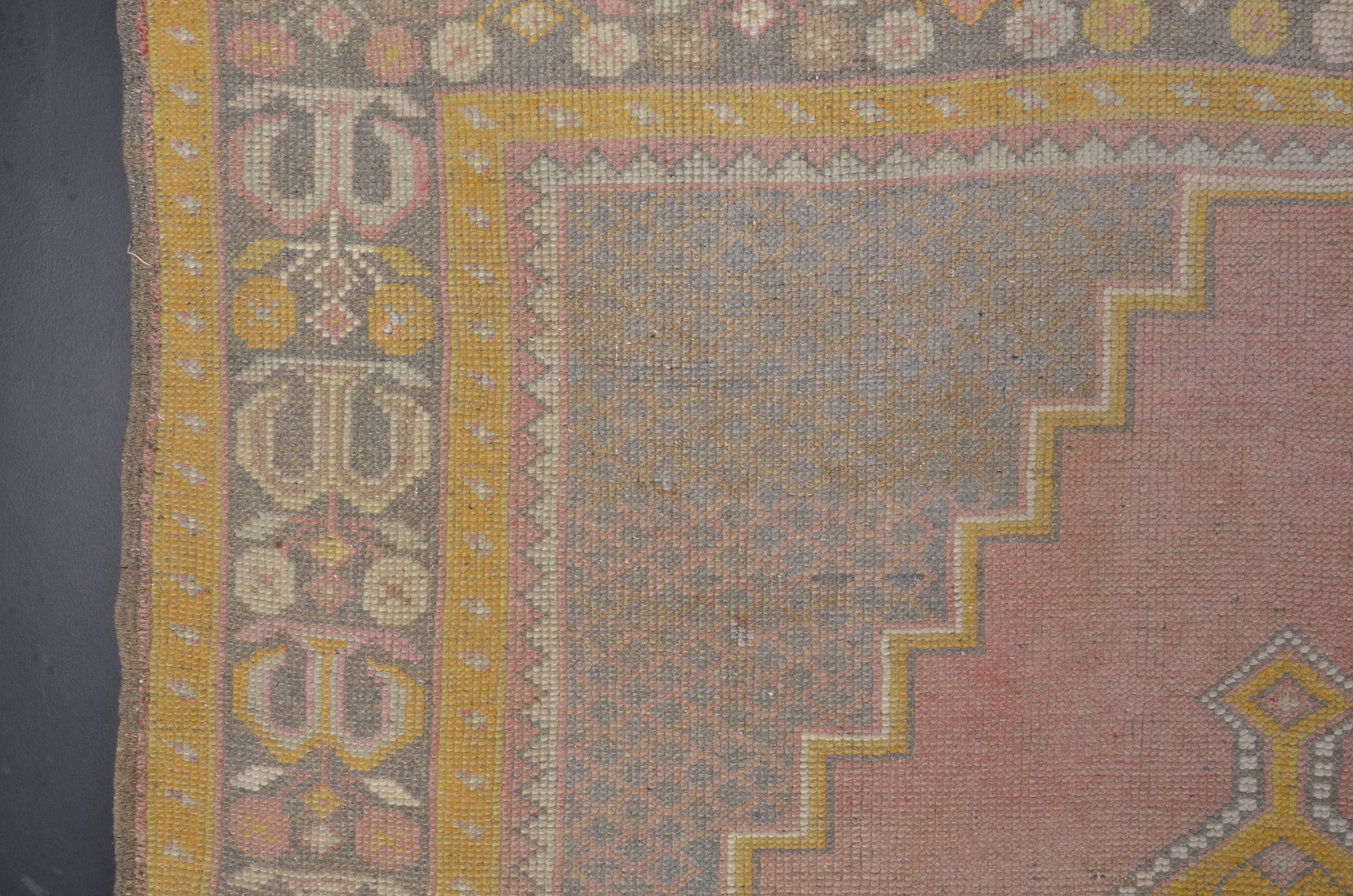 Oversize Oushak Vintage Wool Rug sku 840