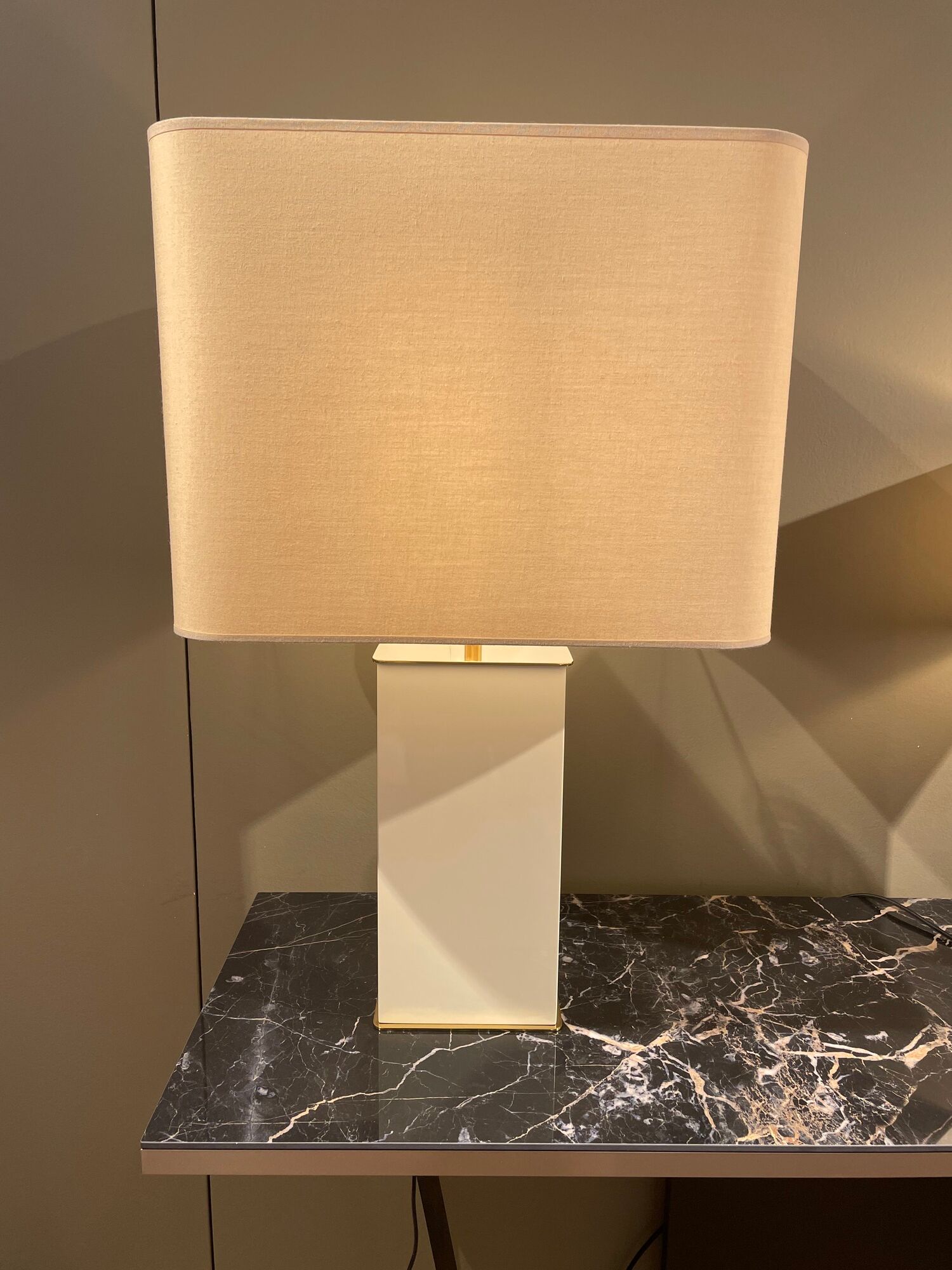 Lampe elysée ivoire