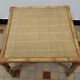 Lot de 3 tables basses Vintage en Rotin