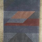 Artisca Vermont rug handmade tufted 1980-1990 France