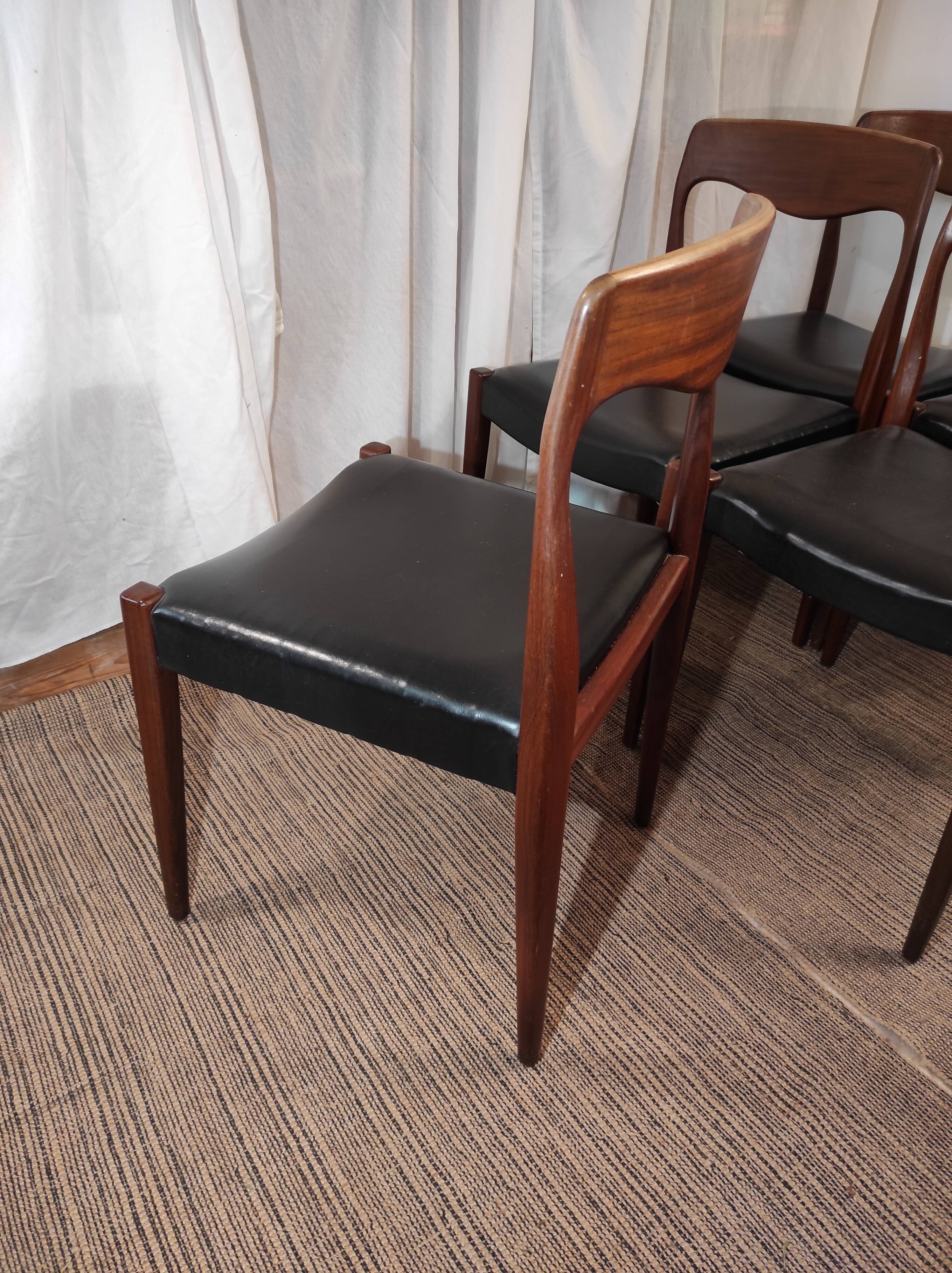 5 Scandinavian/Danish style chairs