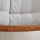 Canapé scandinave vintage extrêmement confortable en tissu gris clair années 1960, unique