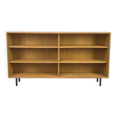 Vintage Oak Book Shelf from Wk Möbel, 1970s