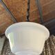 Suspension opaline Art Deco