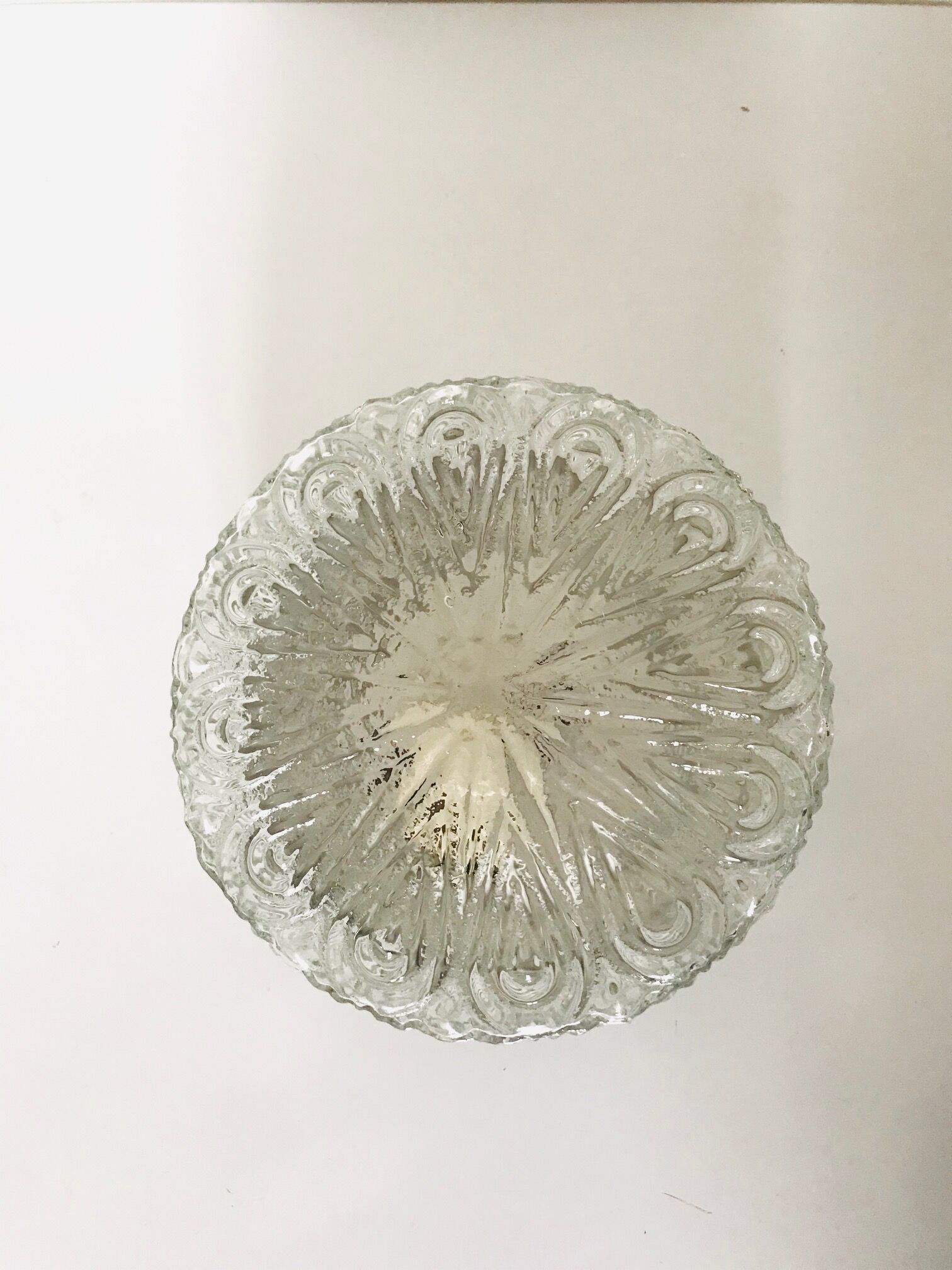 Chiselled glass ceiling