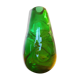 Vase en verre vert 1970s