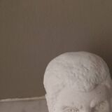 Plaster head of a man