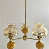 Chandelier vintage globes