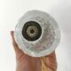 Vintage pressed glass pendant lamp
