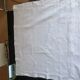 Linen tablecloth embroidered and monogrammed