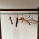 Clothes rack - antique wooden rack
