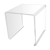 Plexiglas sofa end