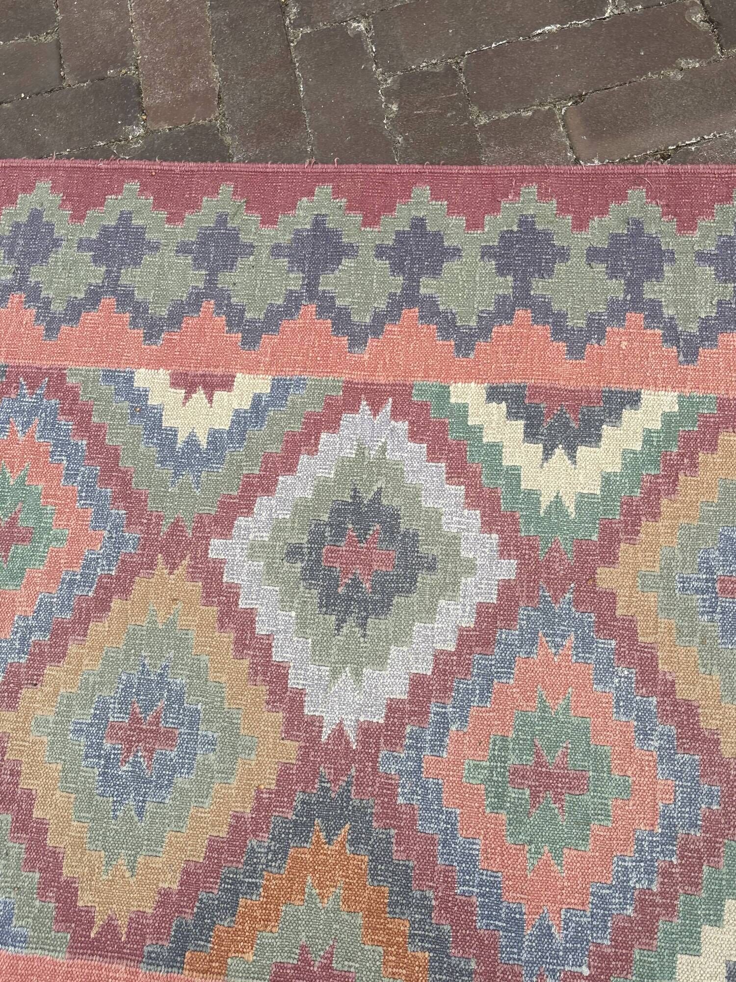 Vintage Kilim Rug – Small Runner 240x76