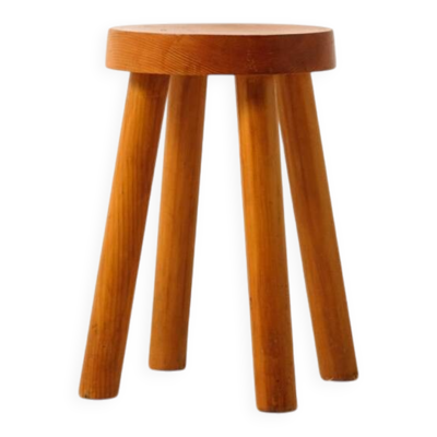 Tabouret quadripode Charlotte Perriand