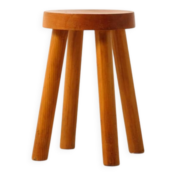 Tabouret quadripode Charlotte Perriand