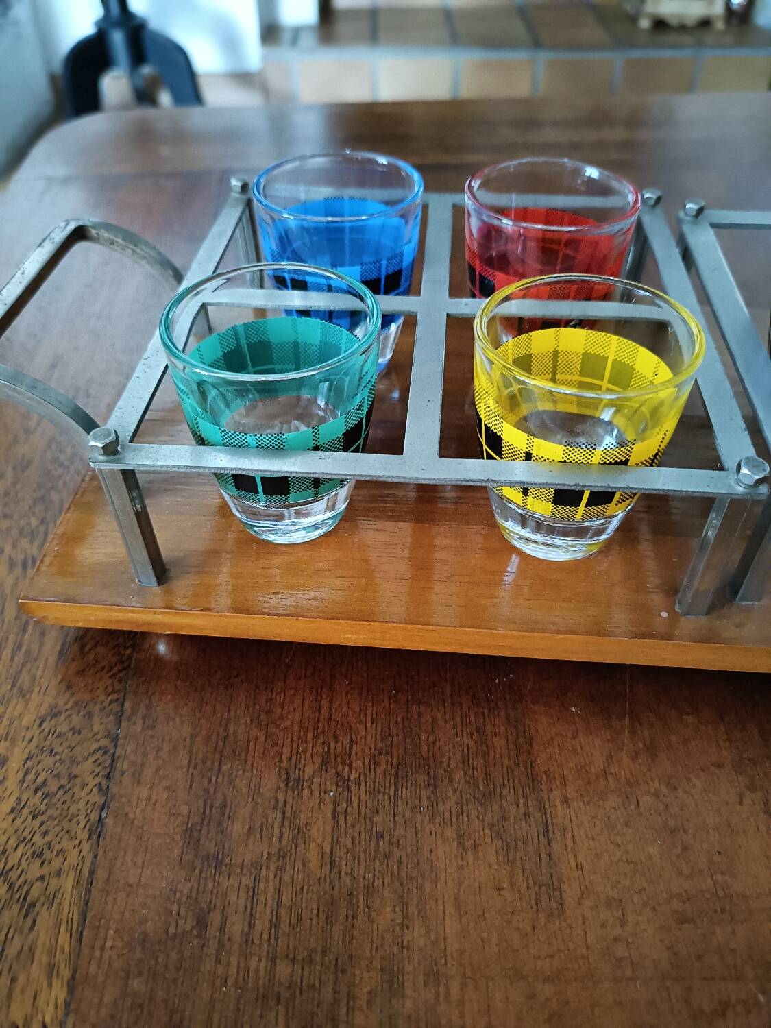 Tray and digestive service