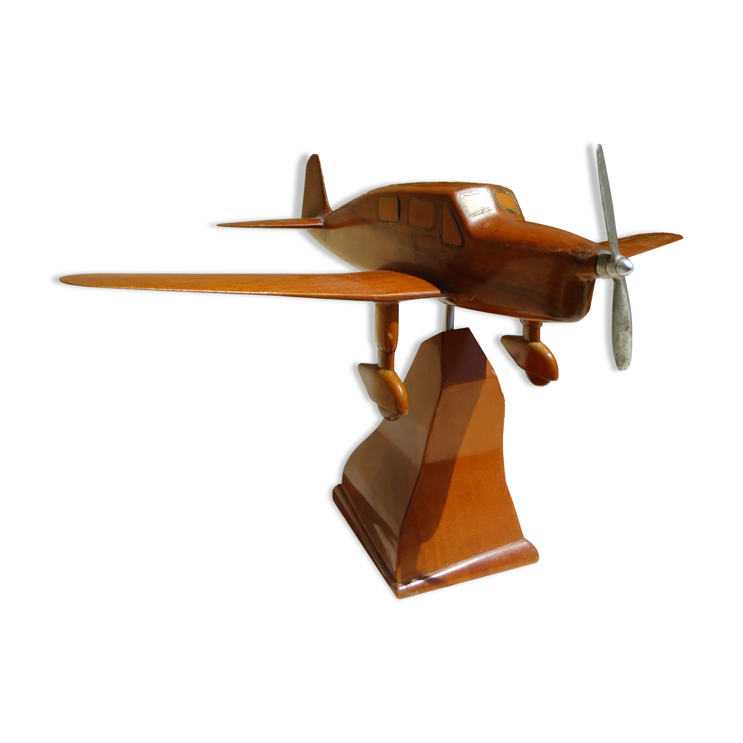 Wooden plane Art Deco 30 years 40