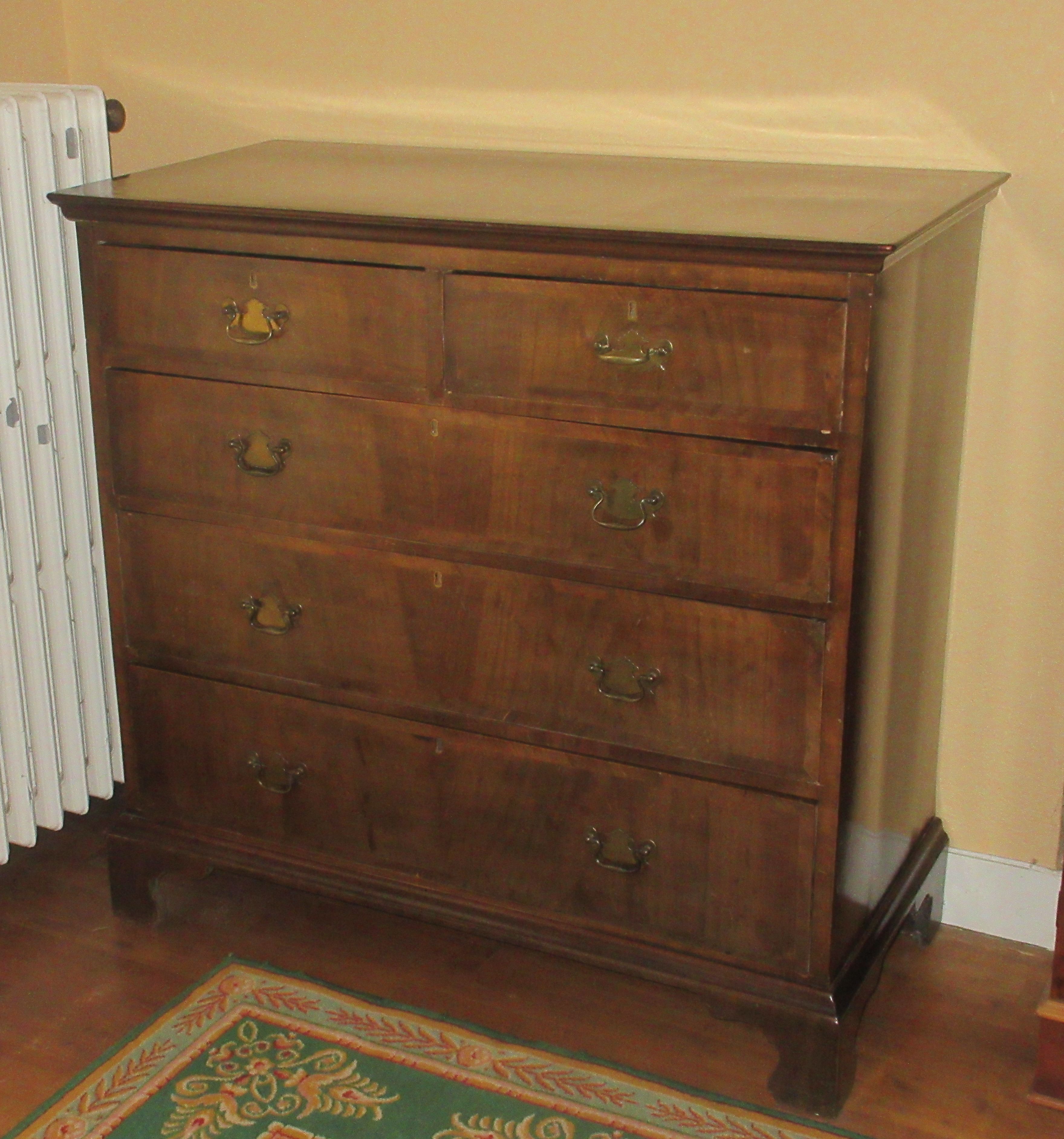 English chest of drawers