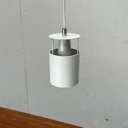 Fyrtønden pendant lamp, minimalist Danish modern mid-century by Asger Bay Christiansen for Lys, 1960s.
