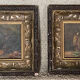 Pair of painting oils on wood still life