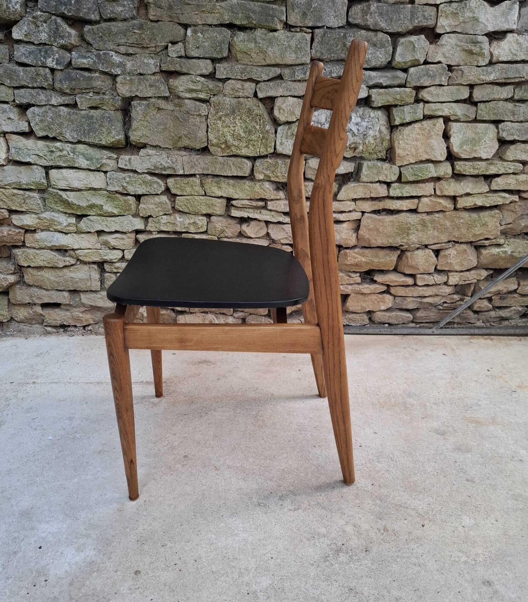 Scandinavian chair in elm