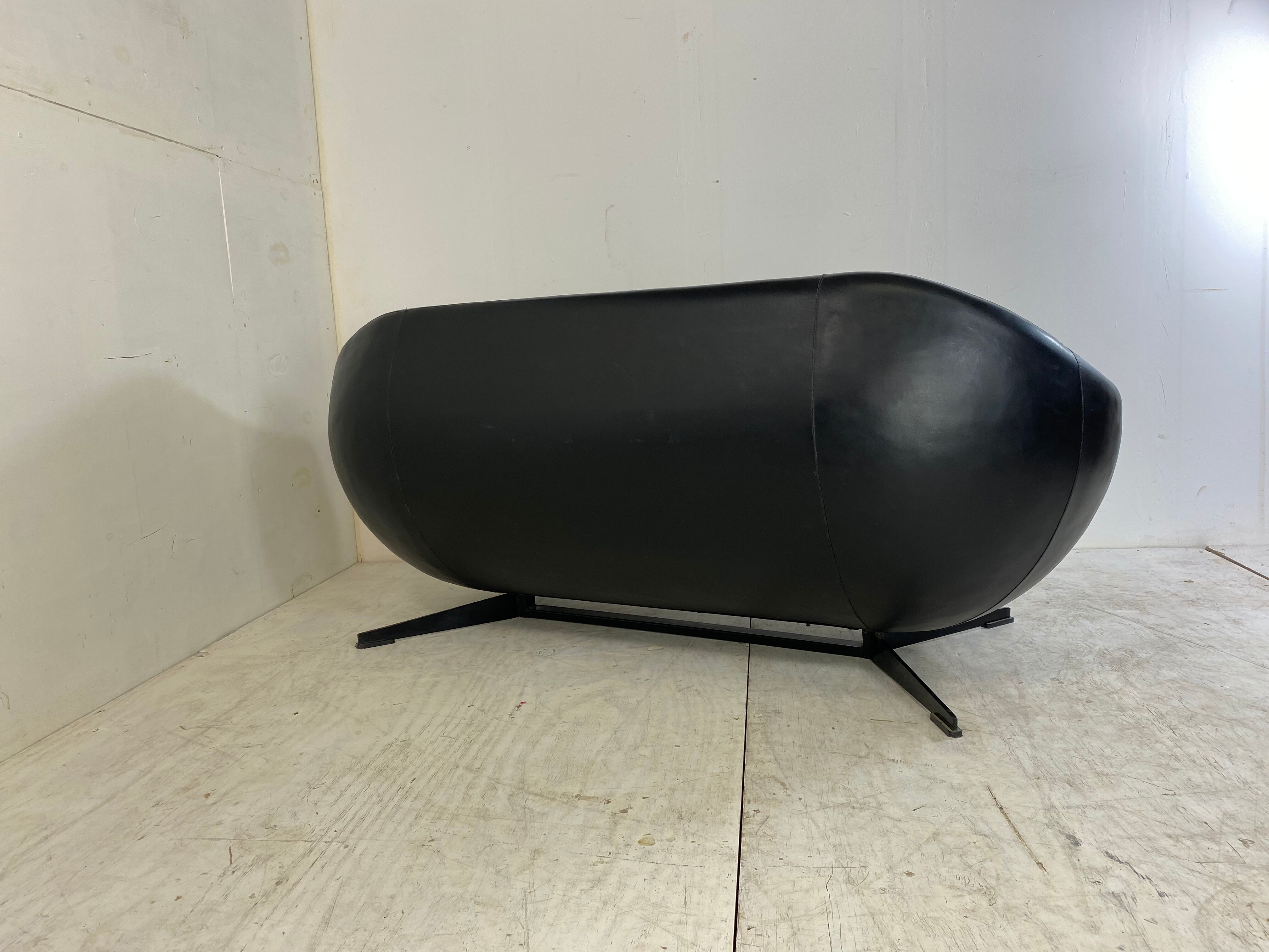 Mid-Century Space Age Sofa by Pierre Guariche for Meurop, 1960s