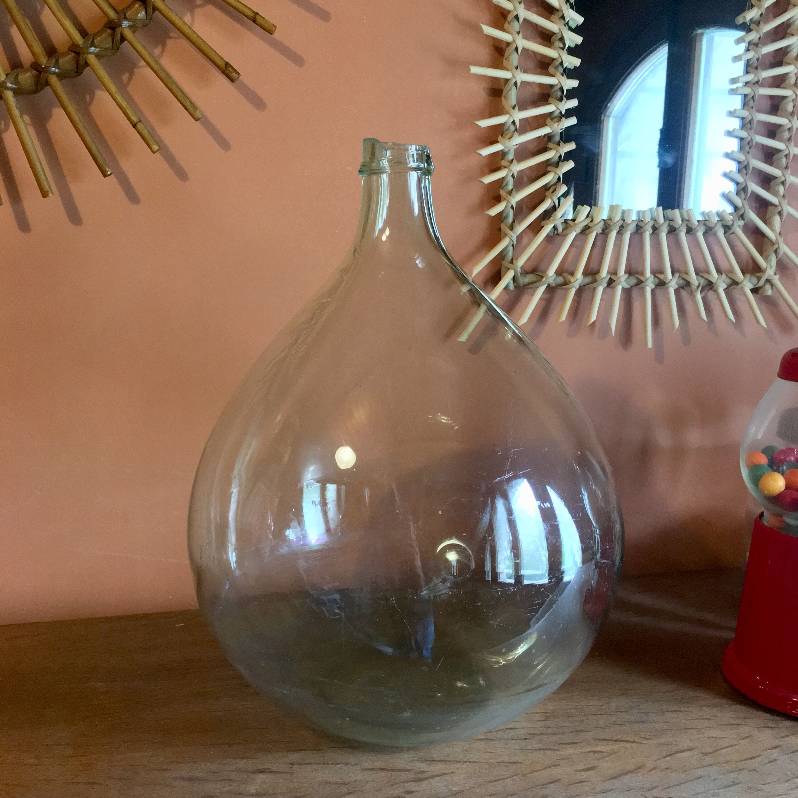 Old demijohn 19th 9l