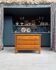 Vintage chest of drawers in solid elm