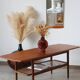 Table basse danoise double plateau en teck 1960