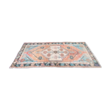 Turkish oushak rug 164x77 cm vintage carpet