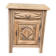 Commode pointe de diamant brutaliste style art déco