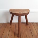 Tripod stool in light wood
