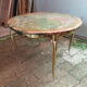 Table bass in brass, bronze plate copper 1940/60