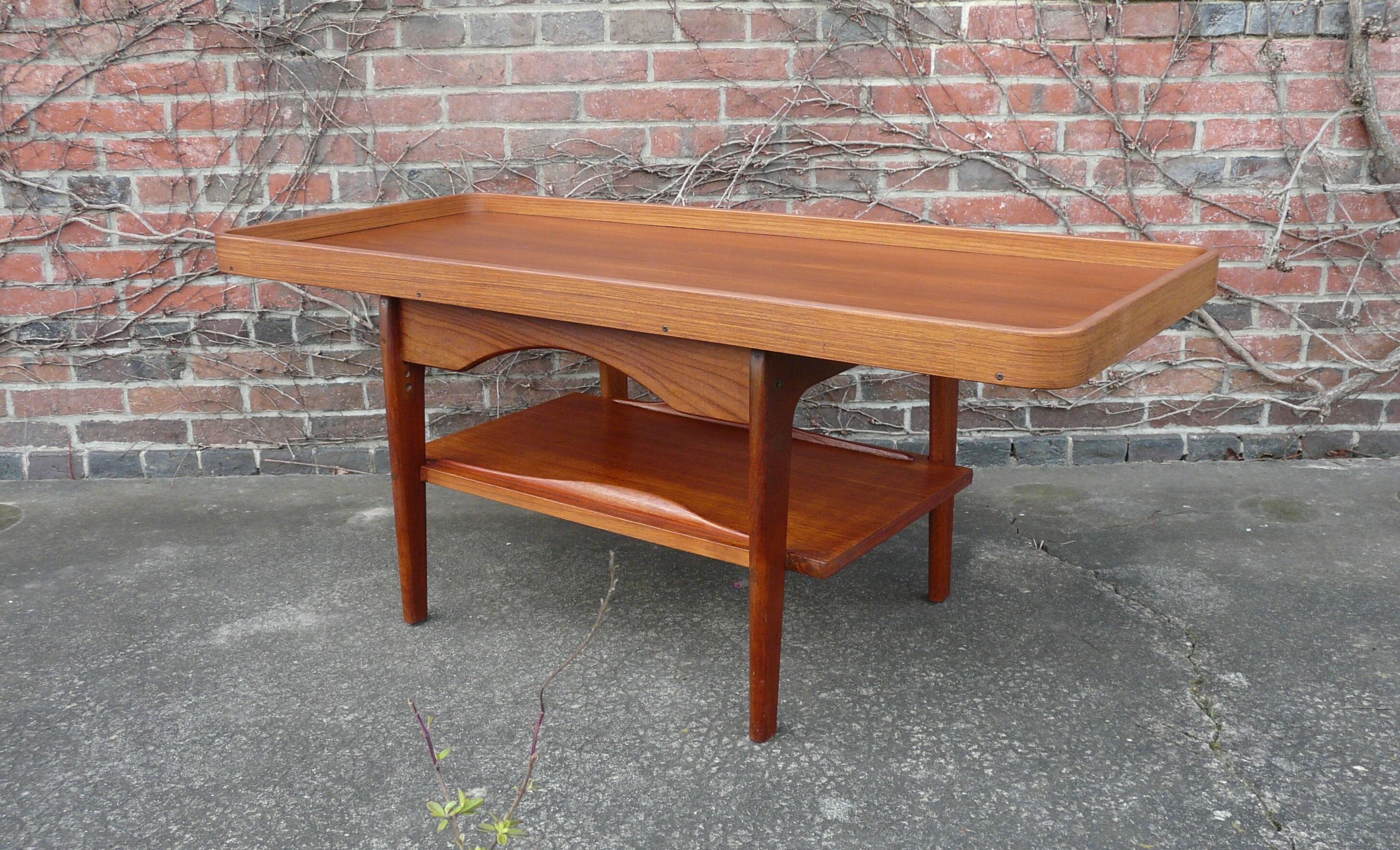 Scandinavian teak coffee table