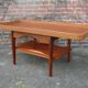 Scandinavian teak coffee table