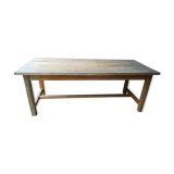 Table campagnarde vintage en pin