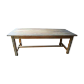 Table campagnarde vintage en pin