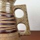 Danish modern studio pottery vase by Tue Poulsen for Tue Keramik, 1960.