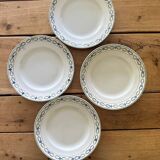 4 flat iron earth plates