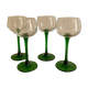 Verres à vin d'Alsace